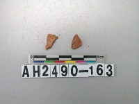 藏品(紅色夾砂陶片)的圖片